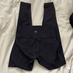 Black Wunder Under leggings